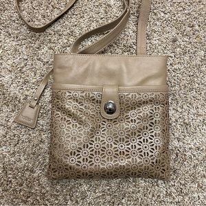 Hotter Beige Leather Purse